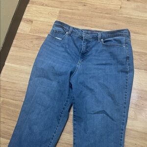 Gloria Vanderbilt Dark Blue Straight Leg Women's Jeans